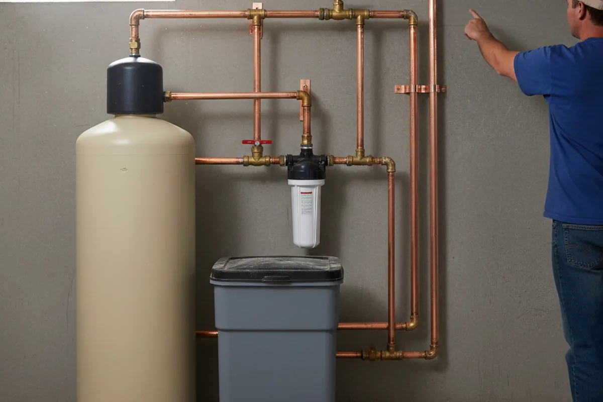 Whole-house water treatment system installed in Jamul